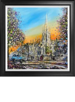 A Day In Norwich - Limited Edition - Black Framed