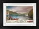 A Postcard From The Lakes - Black Framed