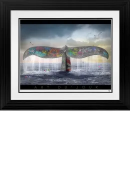 A Whale's Tale - Black Framed
