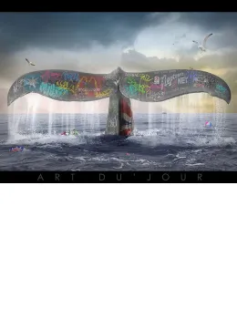 A Whale's Tale - Mounted