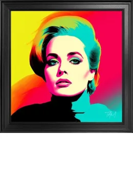 Adele - Fabrica Collection (On Velvet) - Framed