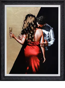 After Hours - Original - Black Framed