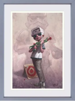 Aim For The Stars - Grey Framed