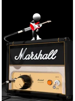All The Way To 11 (Marshall) - On Paper - Mounted