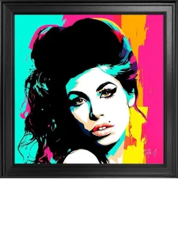 Amy - Fabrica Collection (On Velvet) - Framed