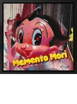 Astroboy Memento Mori - Original - Framed