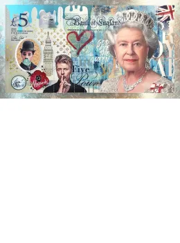 Bank Of England (Aluminium Panel) - With Wall Fittings