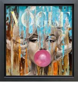 Being Normal Is Boring - Canvas - Black Framed