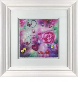 Believe - White Framed