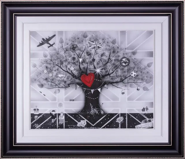 Best Of British #10 - B&W Special Edition - Framed Best Of British #10 - B&W Special Edition - Framed