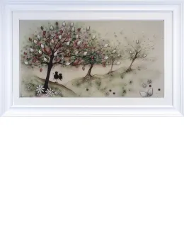Besties - White Framed