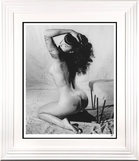 Bettie Page II (Black & White)