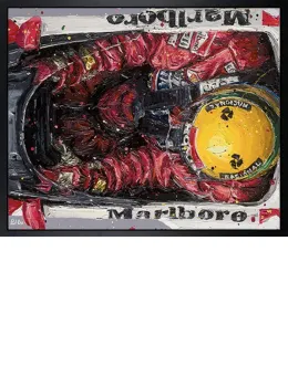 Birds Eye View Senna - Canvas - Artist Proof Black Framed - Framed Box Canvas