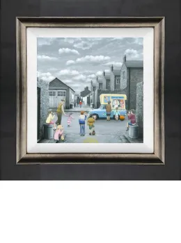 Break For A Flake - Canvas - Framed