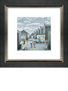 Break For A Flake - Paper - Framed
