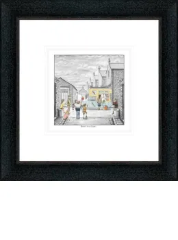 Break For A Flake - Sketch - Framed