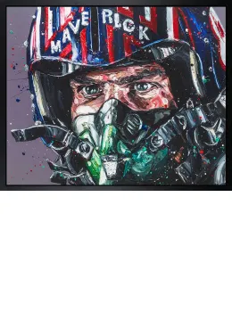 Bullshit...You Can Be Mine - Canvas - Artist Proof Black Framed - Framed Box Canvas