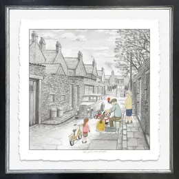 Can Ye Fix Mine As Well - Deluxe Sketch - Framed