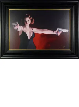 Candy Clears Up - Black Framed
