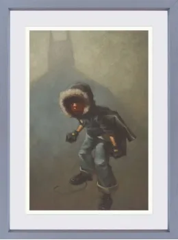 Caped Crimebuster - Grey Framed