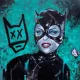 Cat Woman - Mounted