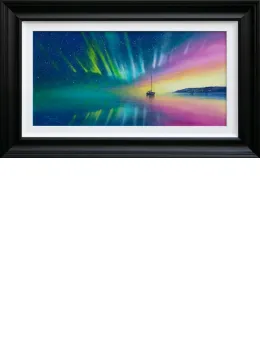 Celestial Reflections - Original - Black Framed