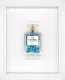 Chanel No.5 Capsules – (Baby Blue) On White - White Framed