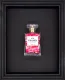 Chanel No.5 Capsules – (Hot Pink) On Black - Black Framed