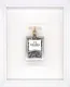 Chanel No.5 Capsules – (Silver) On White - White Framed