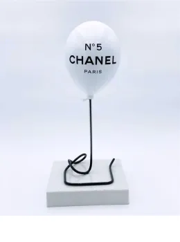 Chanel White Balloon II - Original - Sculpture