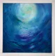 Circle Of Life - White Framed - Framed Box Canvas