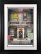 Closed Down-ing Street - Black Framed