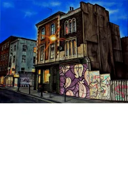 Corner Of The Street - Print only