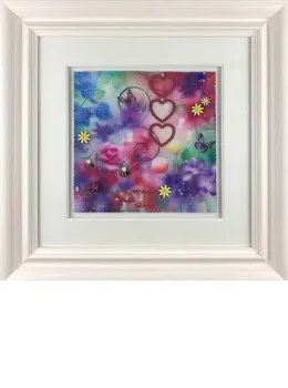 Dare To Dream - White Framed