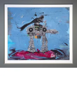 Darth Side Of The Tune - Original - Framed
