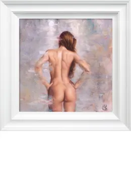 Dea II - White Framed