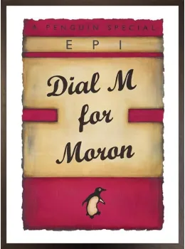 Dial M (Magenta) - Framed