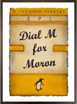 Dial M (Yellow) - Framed