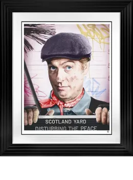 Disturbing The Peace - Colour - Black Framed