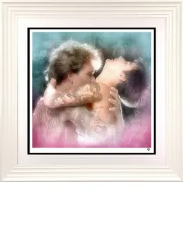 Ditto (Colour) - White Framed