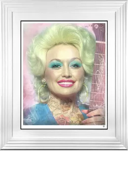 Dolly - Artist Proof White Framed