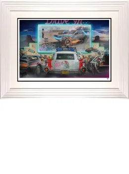 Double Feature - Artist Proof White Framed