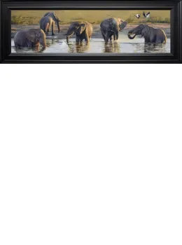 Drink With The Boys - Box Canvas - Framed - Framed Box Canvas