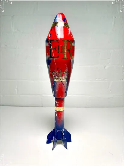 Elizabeth II Reign-Bomb (Aluminium Sculpture) Elizabeth II Reign-Bomb (Aluminium Sculpture)