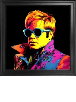 Elton - Fabrica Collection (On Velvet) - Framed