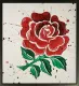 English Rose - Canvas - Artist Proof Black Framed - Framed Box Canvas