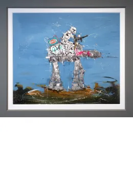 Eveready For Battle - Original - Framed