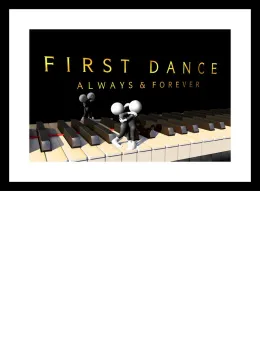 First Dance (2024) - On Paper - Black Framed