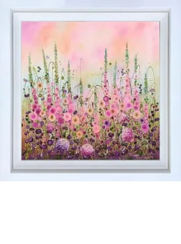 Flamingo Beauty - Limited Edition - White Framed