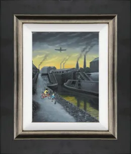 Fly By - Canvas - Artist Proof Framed